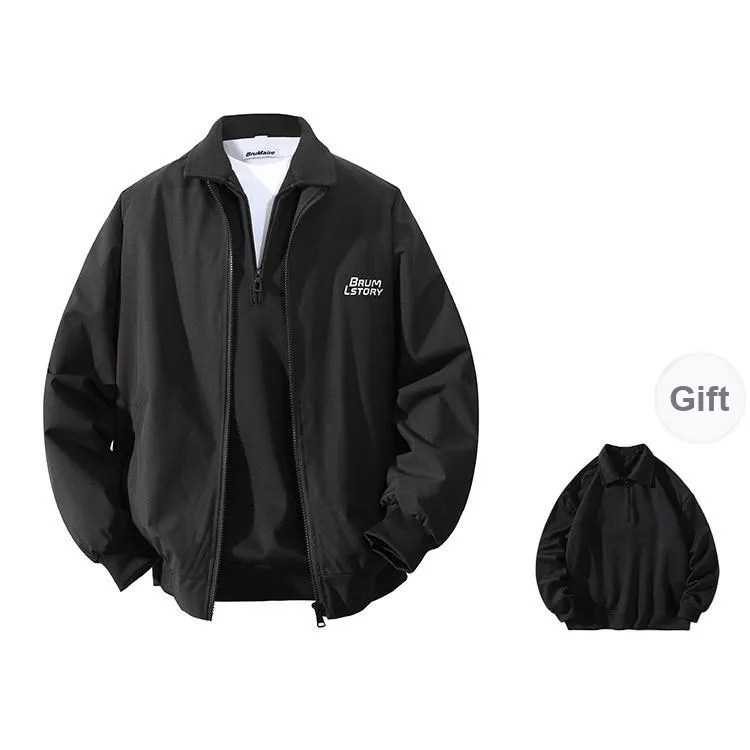 BRUMAIRE Jackets Coats Unisex Black Comes With Black Sweatshirt-0