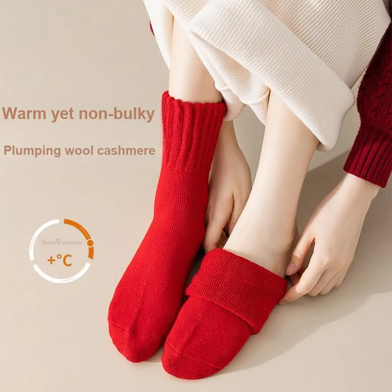 BONAS Mid-Calf Socks Women's Combo Set-4