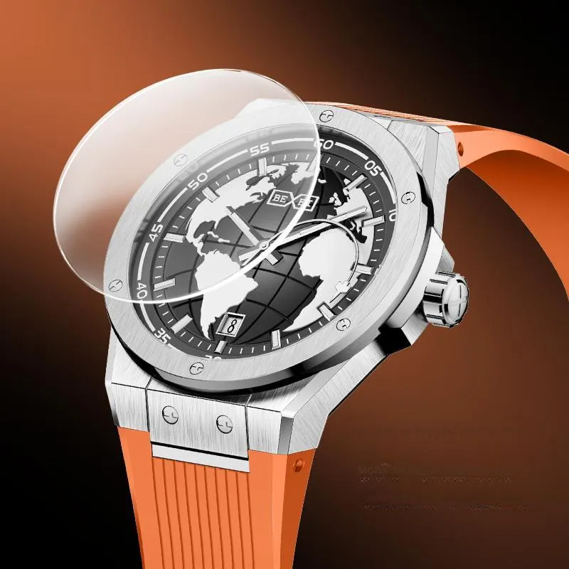 BEXEI J 20 Collection Automatic Mechanical Movement Watch Men's Watches Black Dial-30
