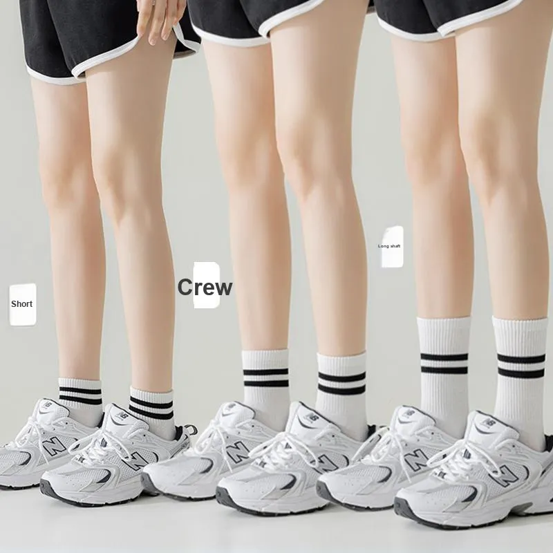 JIAZINI Mid Calf Socks Unisex 5 Pack-3