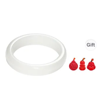 MUGONGZI Colored Glaze Jade Bangles Women's