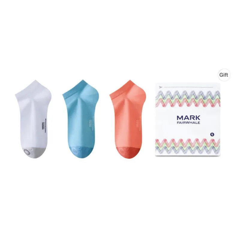 FAIRWHALE Ankle Socks Unisex Box Of 3 Pairs-4