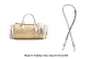 White Crossbody Adjustable Strap 90-120cm