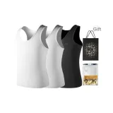 Loose Fit 3 Pack (White+White+Black)