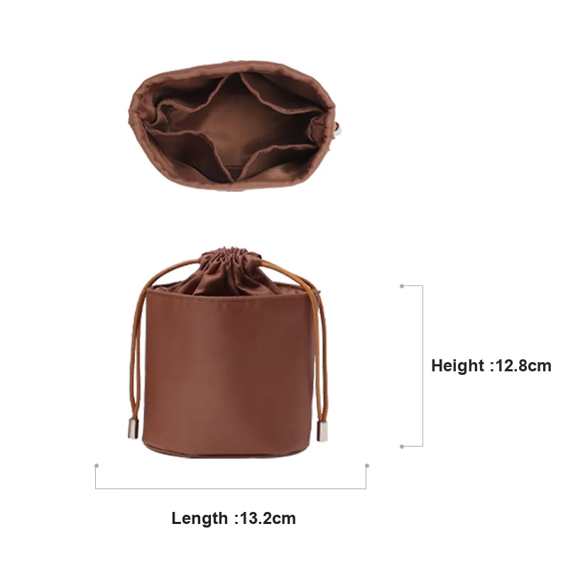 Gloya Leather Modified Adjustment One Shoulder Crossbody Underarm Strap Bag Accessory Women's Multicolor-1