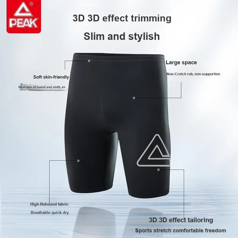 PEAK Swimming Shorts Unisex Cool Black-2