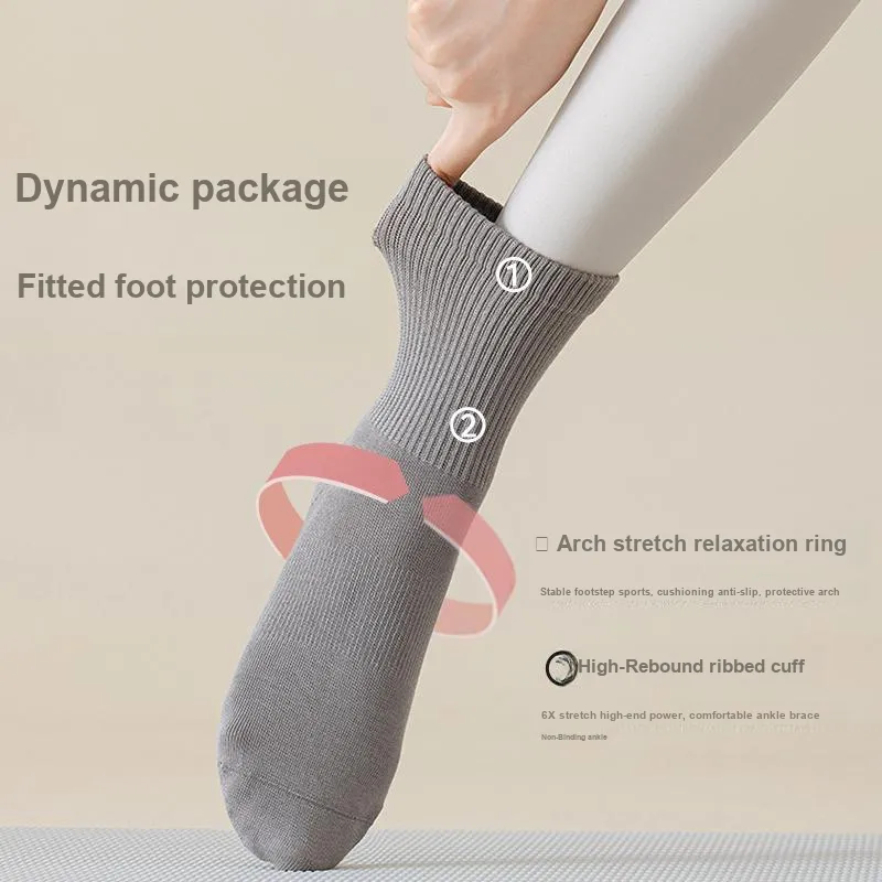 JIAZINI Mid Calf Socks Women's 2 Pack-51