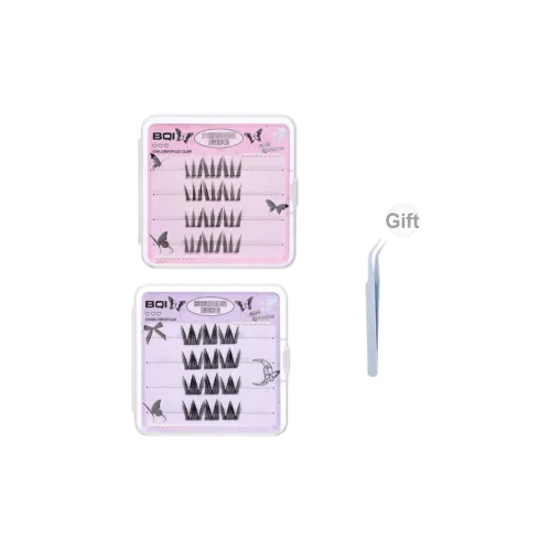 BQI Женский Group Кошачья лапа+Комикс Little SWEET CAT Накладные ресницы Комбинация Натуральный Увеличивающий Стиль