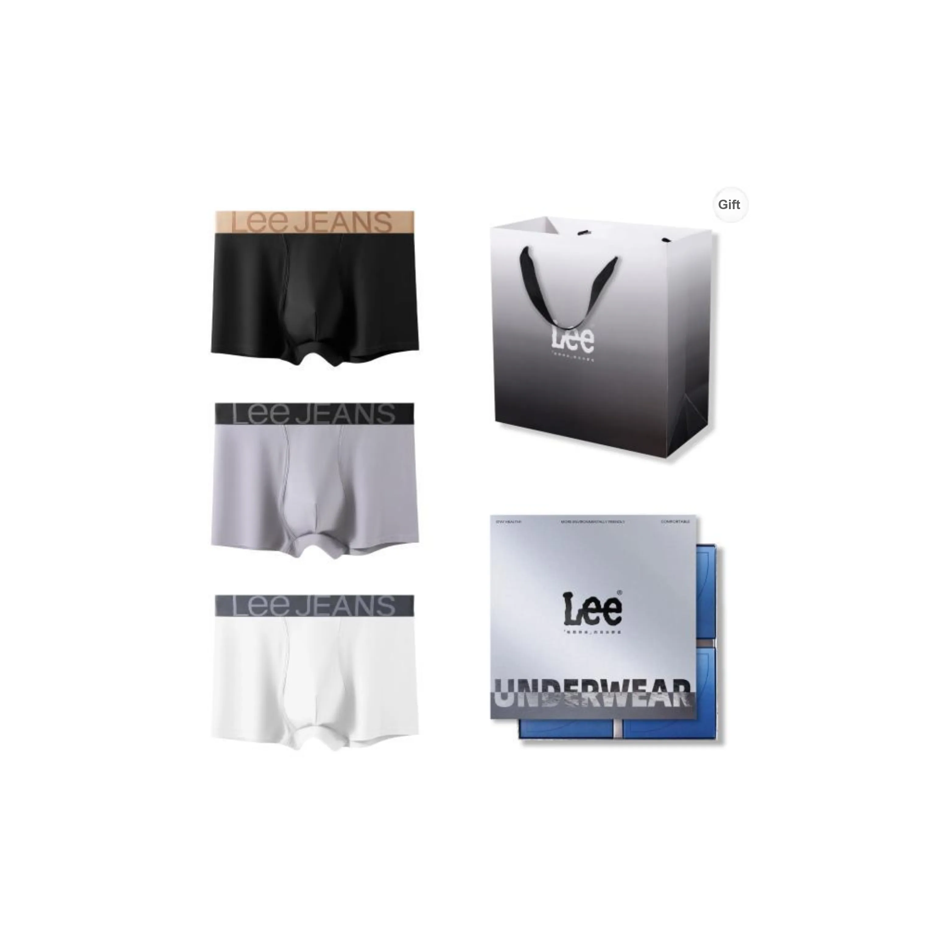 Lee Men's Boxer Briefs