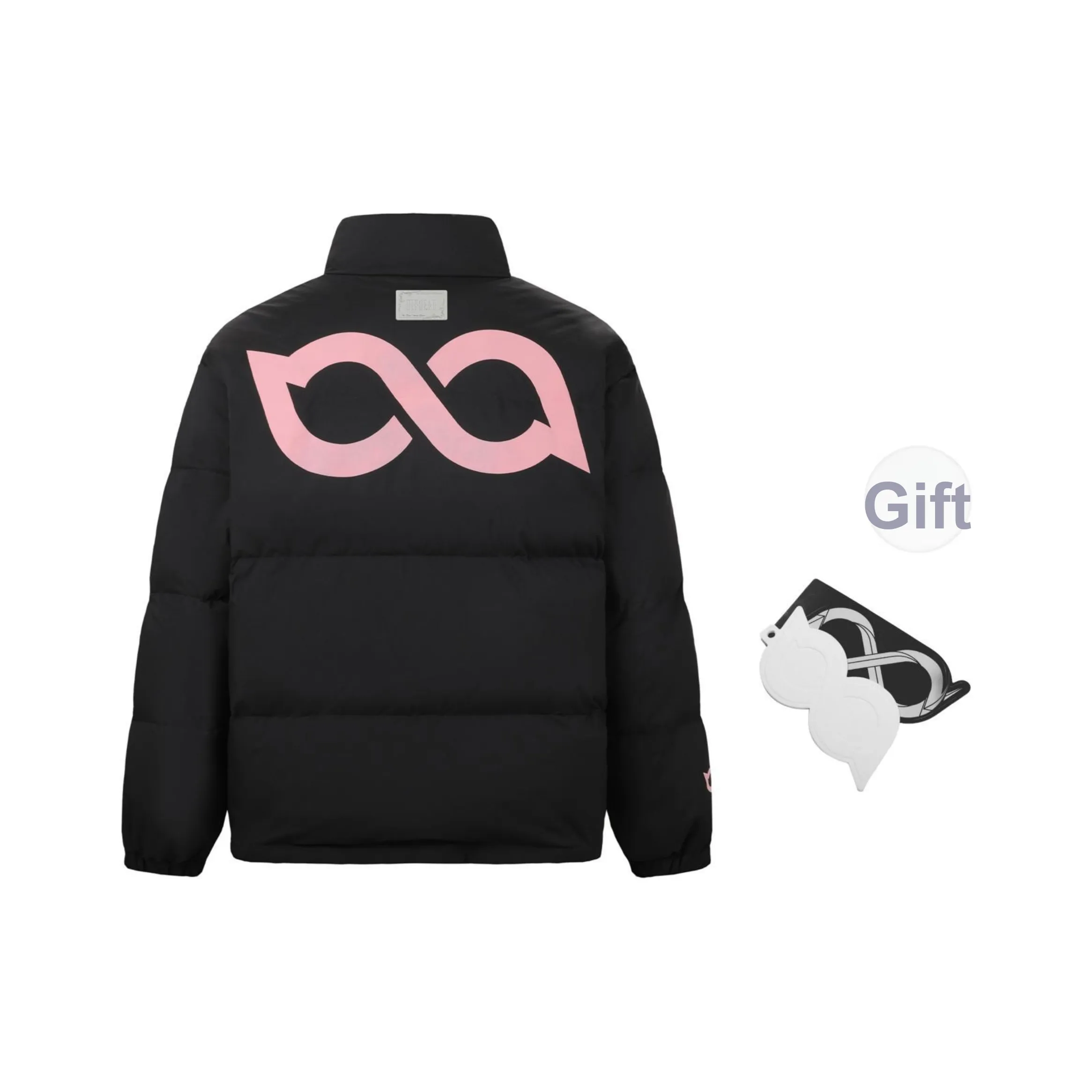 BIPOLAR Зимний пуховик унисекс черный белый красный синий