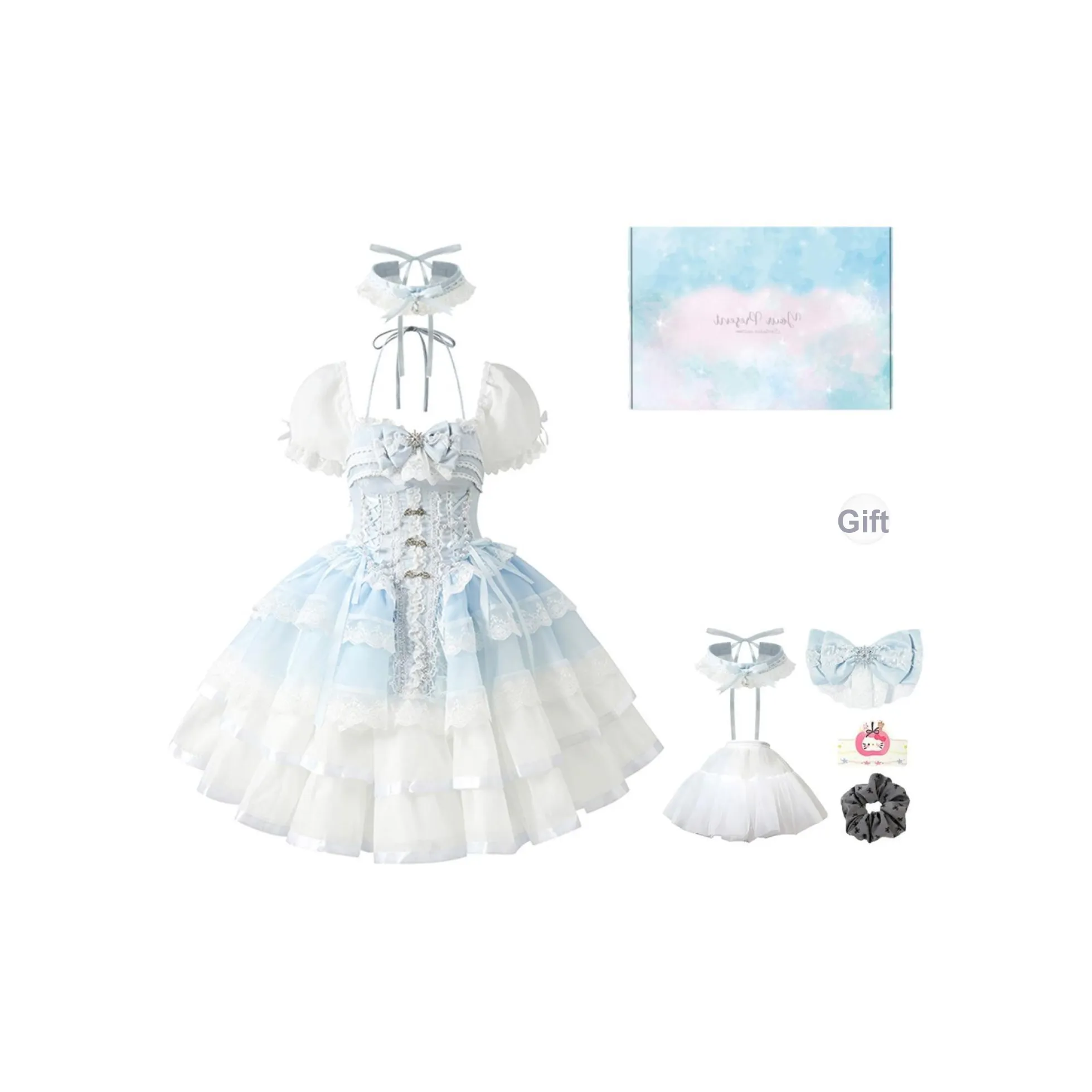 YAUH Женские Лолита Платья