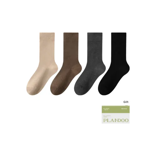 PLANDOO Носки Crew Унисекс упаковка из 4 пар