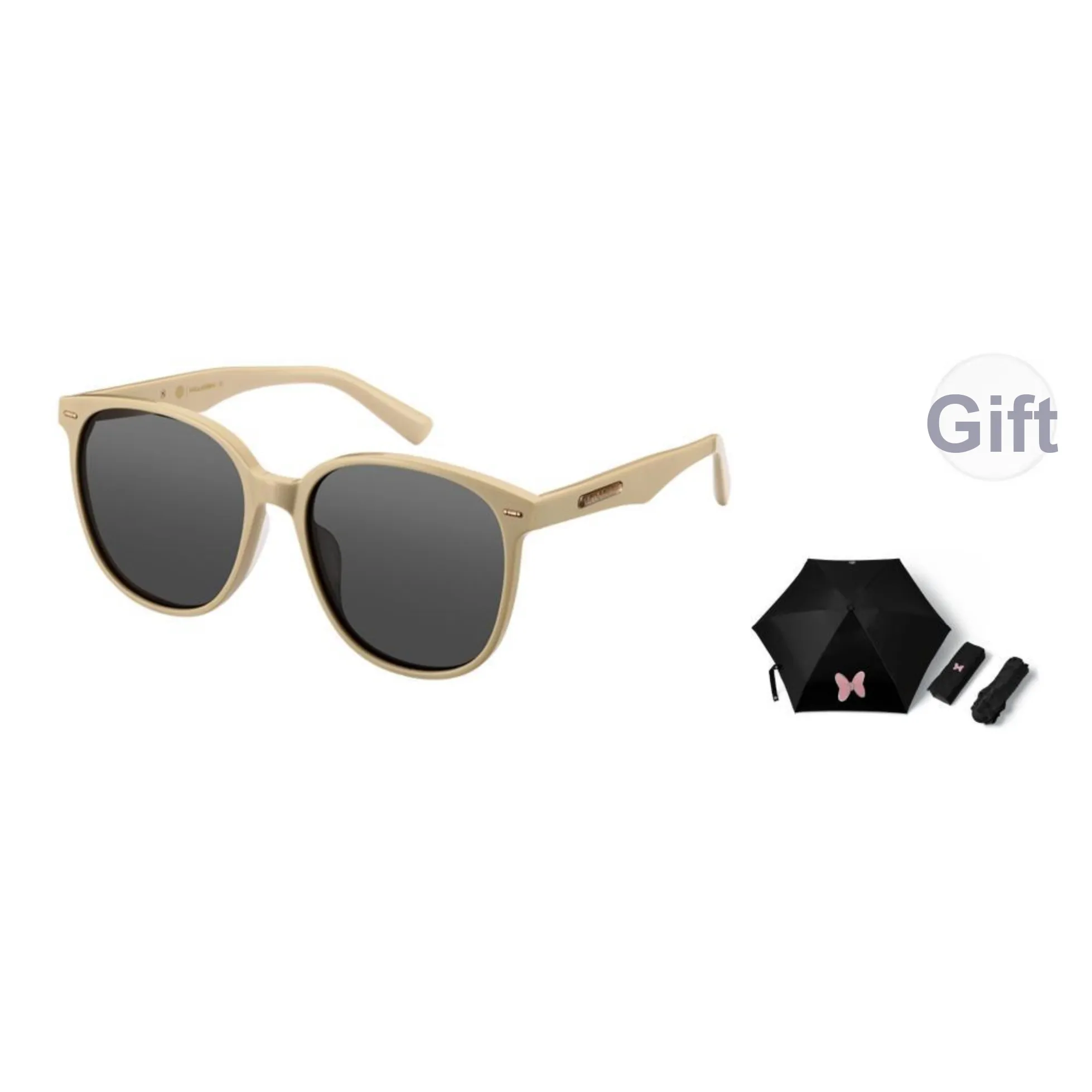 MUJOSH Round Oversized UV Blocking Sunglasses With Outdoor Plate Style And Concave Lenses Unisex