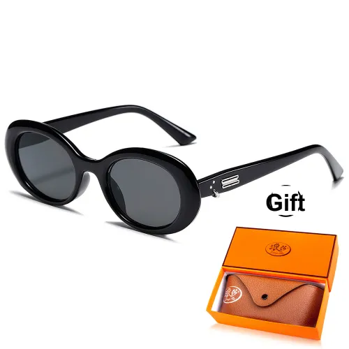 Lanza Oval Sunglasses With Polarized Lenses Unisex