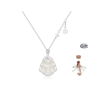 MINTLEAF Chalcedony Jade Necklaces Women's