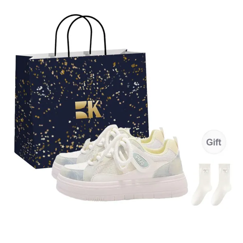 Boldi Kuki Low Top Skateboard Shoes Women's Misty Rain Blue-0
