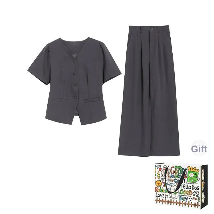 OURUOKE Casual Suits Women's-5