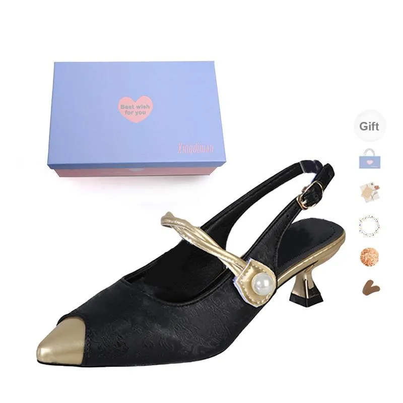 Xingdiman High Heels Women's Black-20