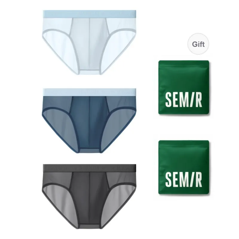 SEM/R Underpants Men's Shopping Bag Combo Set-5