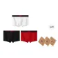 [3 Pack]White+Black+Red