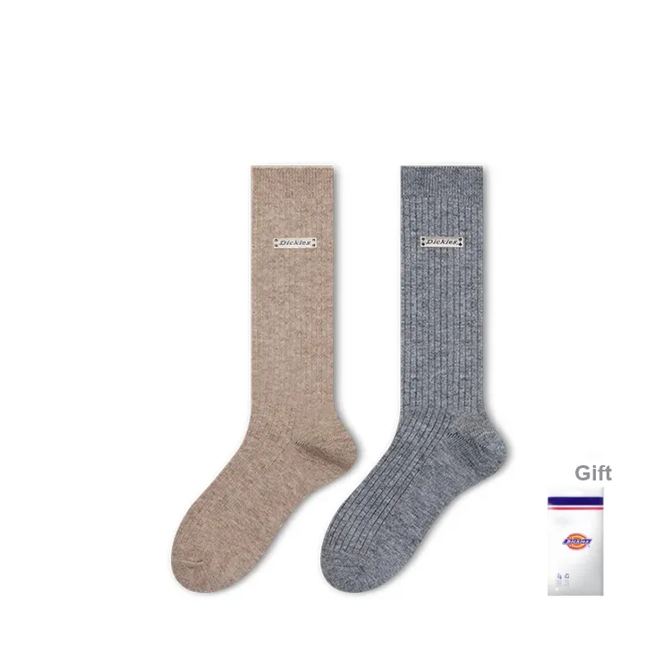 Dickies Warm And Breathable Fall And Winter Knee-High Socks Women's-17