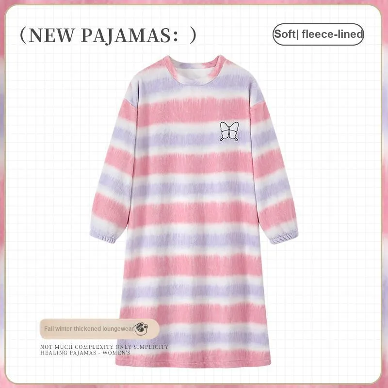Maultiay Nightgown Women's Pink-1
