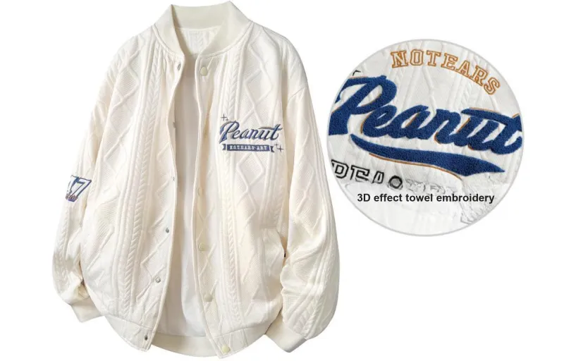 No Tears Baseball Jacket Unisex-2