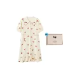 Custard 202332 (Short-Sleeved Nightgown)