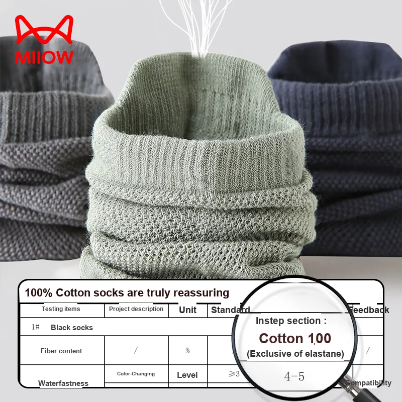 MIIOW Cool One Summer Series Ankle Socks Men's 5 Pack-81