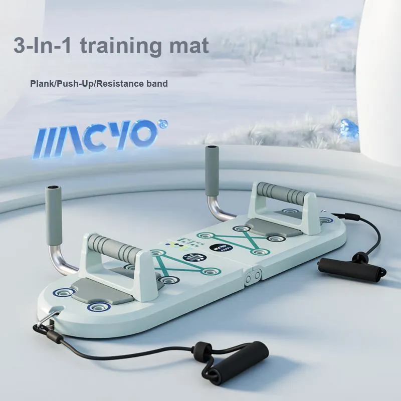 MACYO Push Up Board ABS Engineering Plastics Full Body Training/Muscle Strengthening/Core Strengthening Unisex-11
