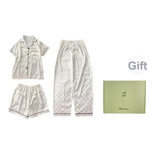 Maultiay Пижамный комплект для женщин набор в подарочной коробке