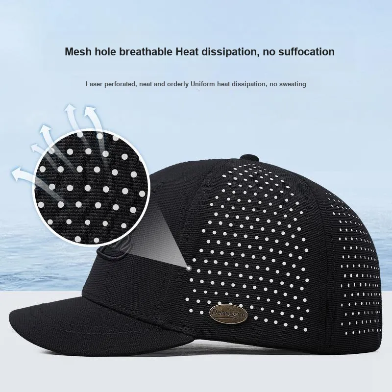 DENSSYNE Polyester Baseball Caps Men's-1