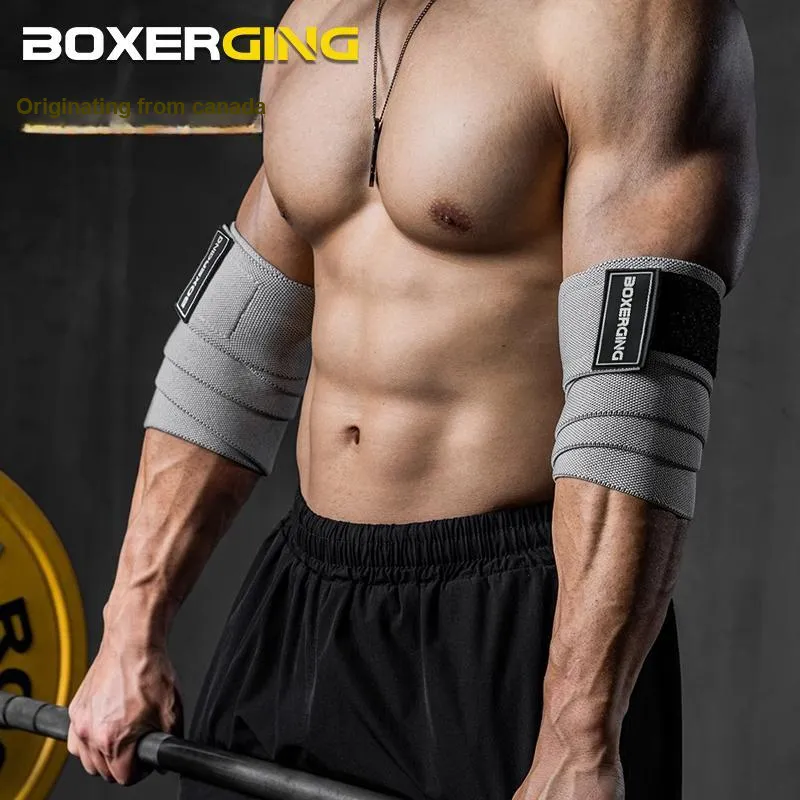 BOXERGING Elbow Pads Breathable Protective SML Cotton Polyester Elastane Blend Material Unisex-10