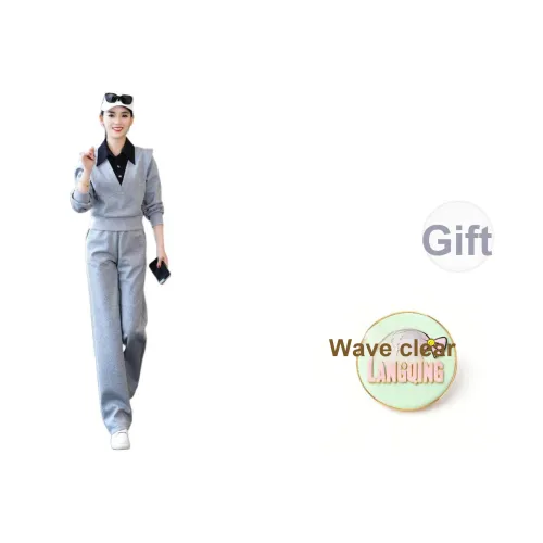 LANGQING Женские Повседневные Костюмы