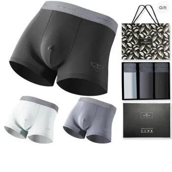 SEPTWOLVES Leggings Men's 3 Pack Gift Box Set+Shopping Bag