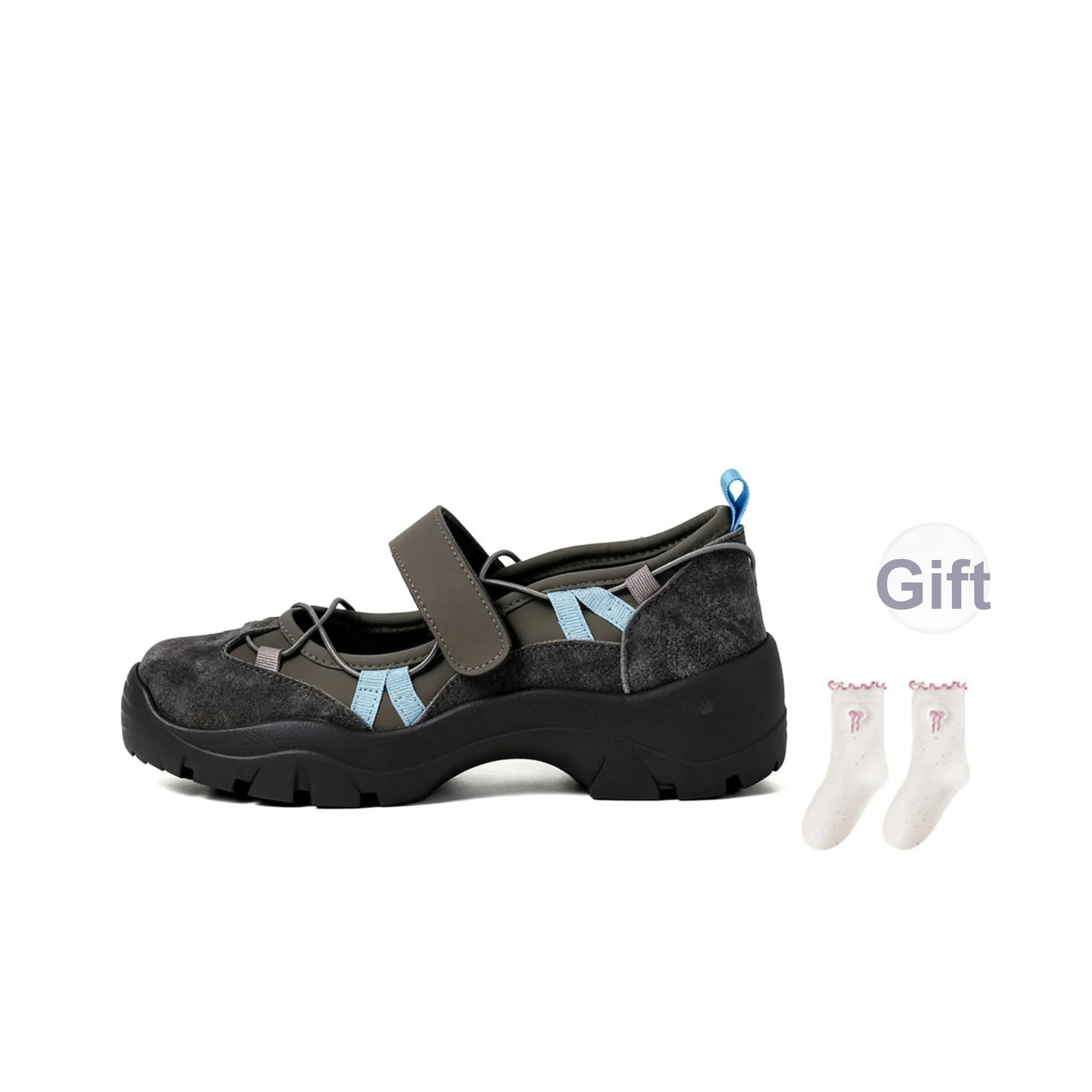 Happy Fish Платформа Туфли Мэри Джейн Женские