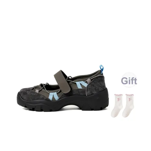 Happy Fish Платформа Туфли Мэри Джейн Женские