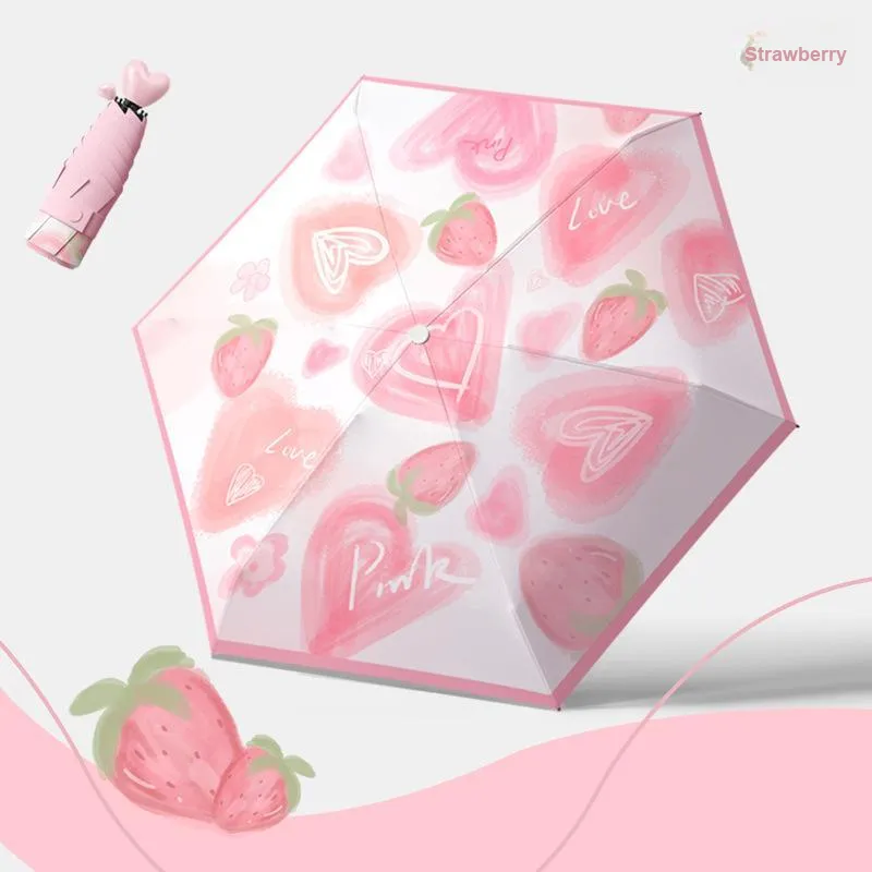Imono Umbrellas Strawberry, Lemon, Avocado, Raspberry, Blueberry, Multicolor-1