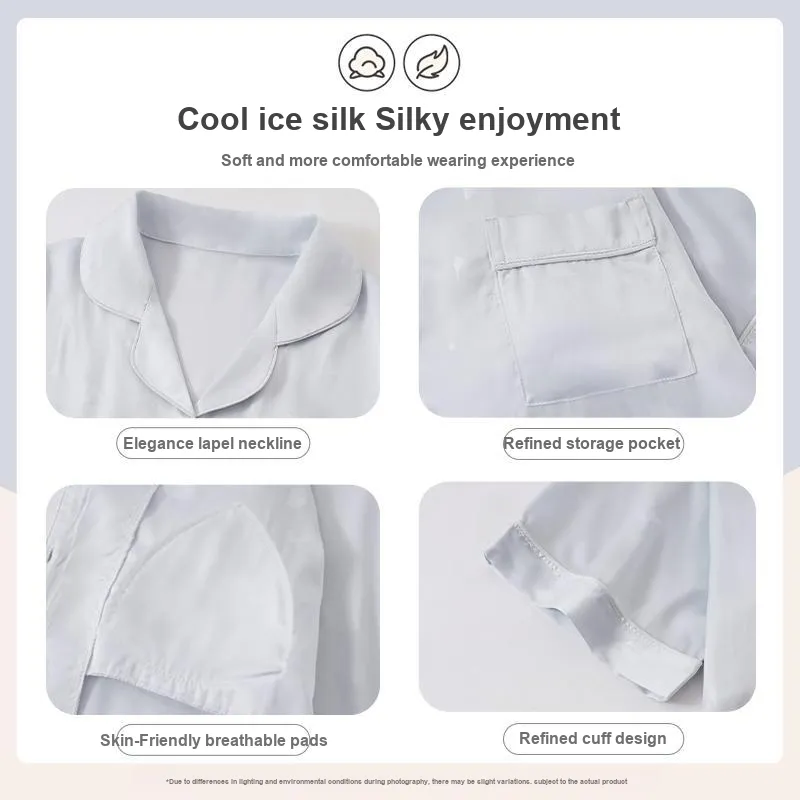 OUSHIBO Women's Pajama Sets-3
