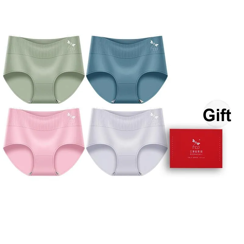 RED DRAGONFLY Cotton Panties Women's Combination Gift Box Set