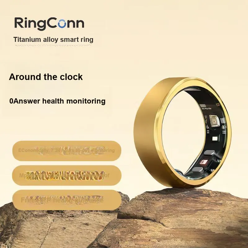 RingConn Smart Ring BOR-01-CN All-Weather Sensory-Free Monitoring For Health Smart Accessories-1