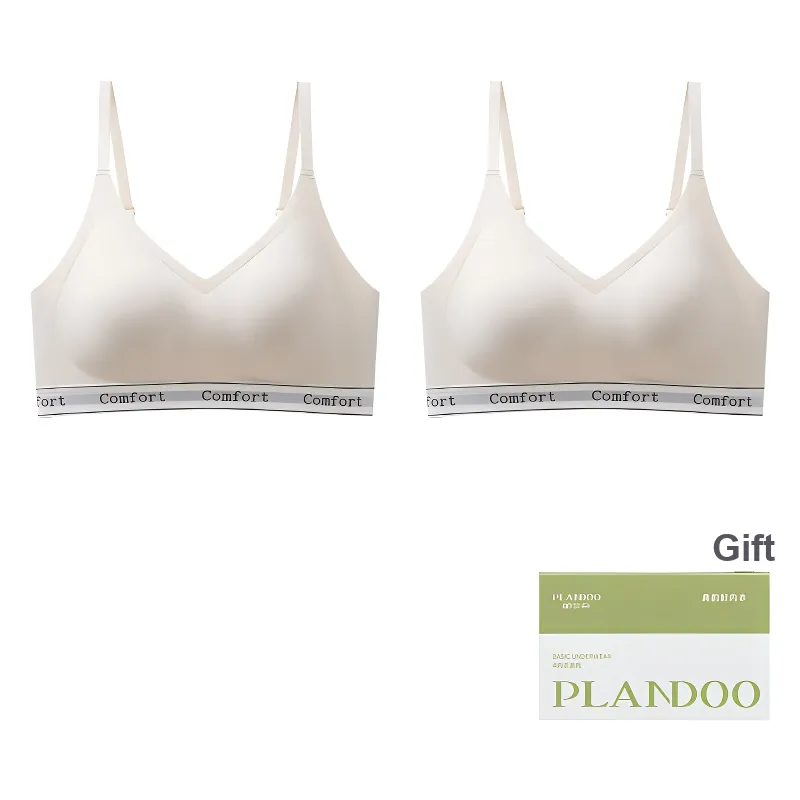 PLANDOO Bra Women's 2 Pcs Shopping Bag-30