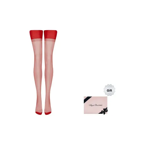 Agent Provocateur SS19 OPALE Обхват бедра high Носки Женские Красный