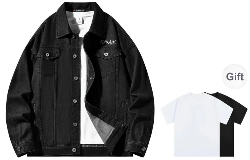 Airwalk Denim Jackets Unisex-11