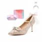 Rhinestone Bowknot Champagne-[7.5cm Box Limited Edition+Limited Edition Crown]Y729