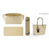 City33 Sand Shoulder Pads+Beige Liner+Beige Bottom Pad