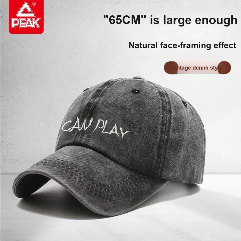 PEAK 100% Cotton Baseball Caps Unisex-4