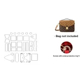 Messenger Bag Protective Film 2 Set ([Includes 2 Protective Rings])