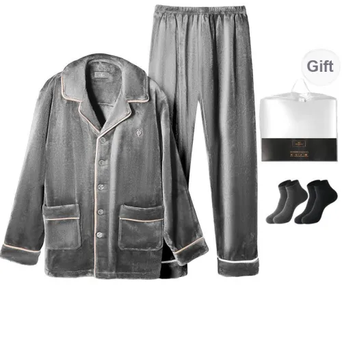 SEPTWOLVES Pajama Set Men's Shopping Bag