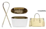 [Clothing Sets]Yellow Crossbody Shoulder Strap+DuPont Paper Liner